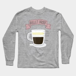 How to Make Bulletproof Coffee Keto Diet Long Sleeve T-Shirt